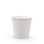 NatPak WHITE Single Wall 8oz Hot Cup - 1000ctn