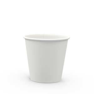 NatPak WHITE Single Wall 8oz Hot Cup - 1000ctn