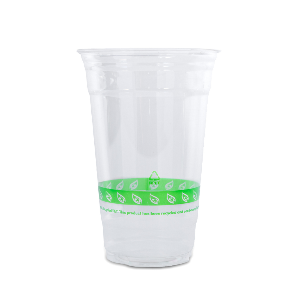 NaturalPak RPET Cold Cup 20oz - 1000/ctn