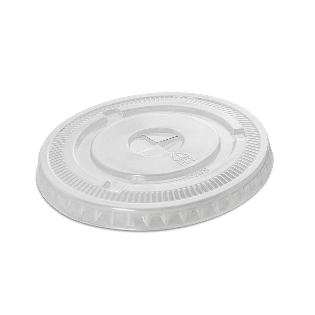 NaturalPak RPET Flat Lid to suit 12oz-20oz-1000/ct