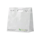 Recyclable white plastic Takeaway Small