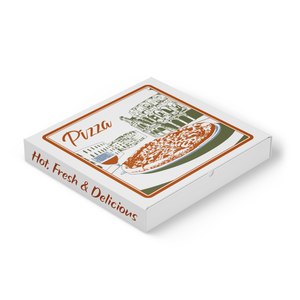 Trend Pizza Roman 13" DF White - 50/Bundle
