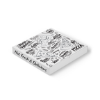 Trend Pizza Slice & Text 12" SF White - 100/Bundle
