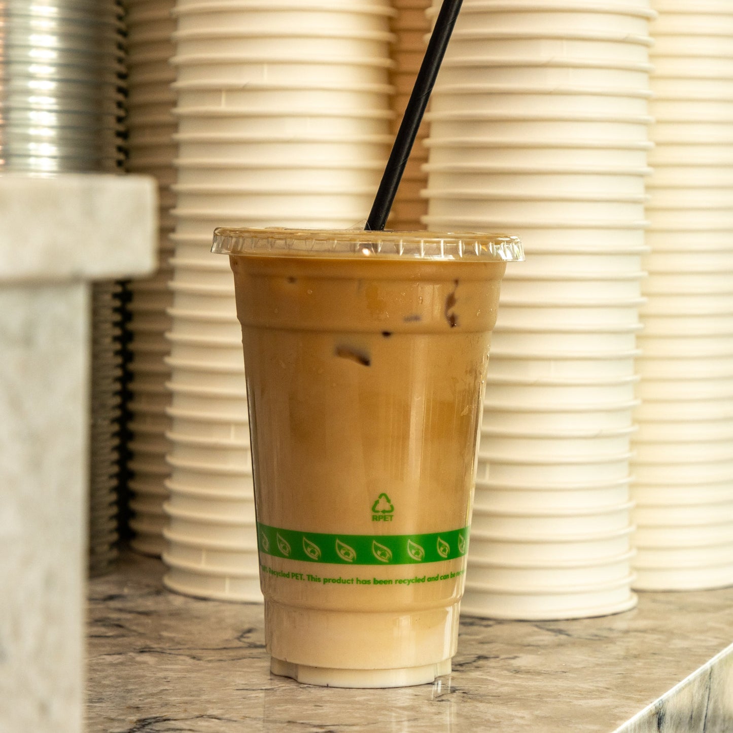 NaturalPak RPET Cold Cup 20oz - 1000/ctn