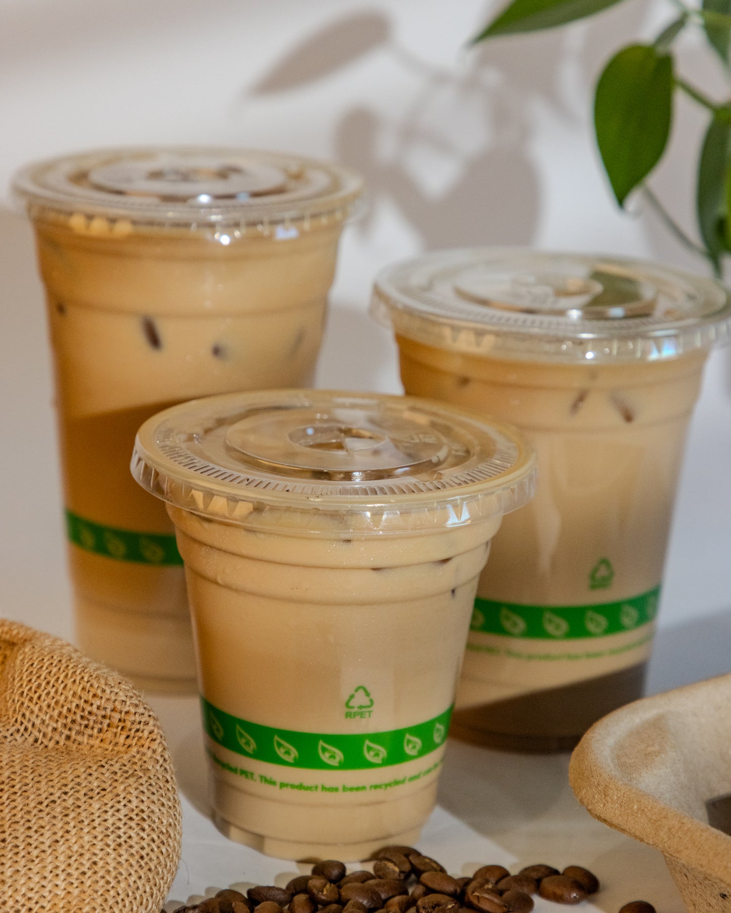 NaturalPak RPET Flat Lid to suit 12oz-20oz-1000/ct