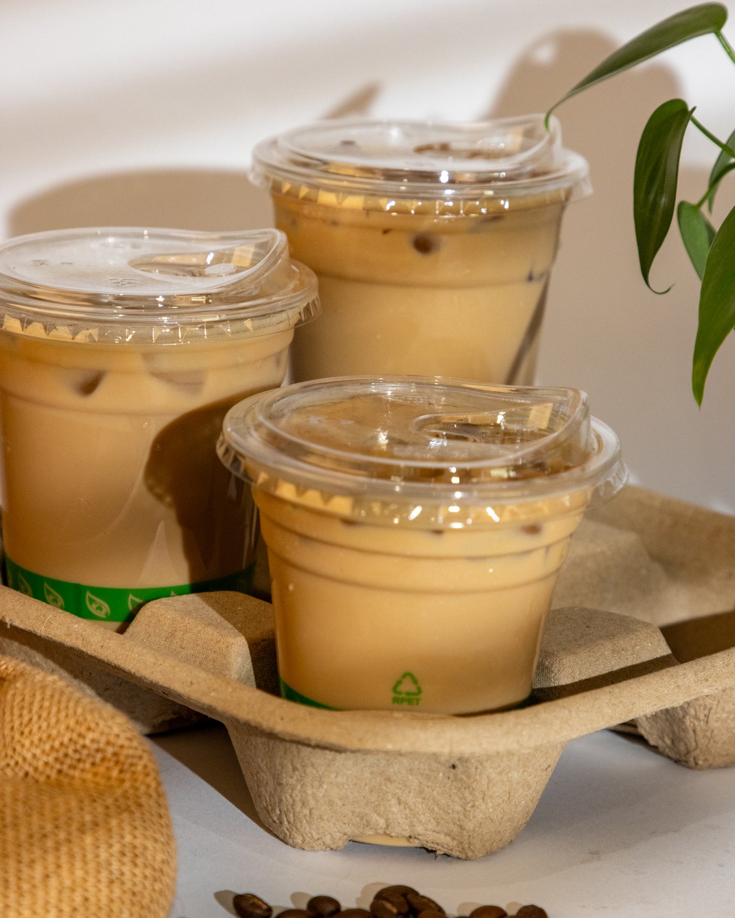 NaturalPak RPET Sipper Lid to suit 12oz-20oz-1000