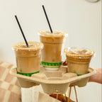 NaturalPak 4 Egg Board Cuptray - 300/ctn