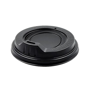 PCW BLACK 80mm Sipper Lids - 1000ctn