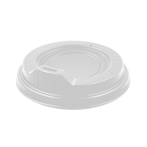PCW WHITE 80mm Sipper Lids - 1000ctn