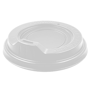 PCW WHITE 90mm Sipper Lids - 1000ctn
