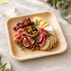 Beta Leaf Square  Plate 9x9 - 100ctn