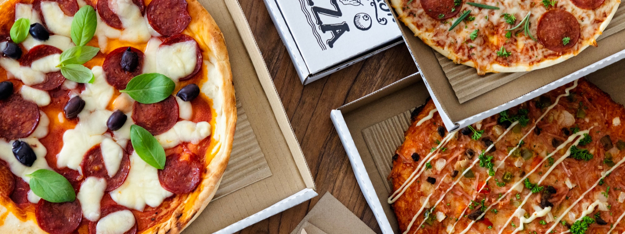 Plain Pizza Boxes