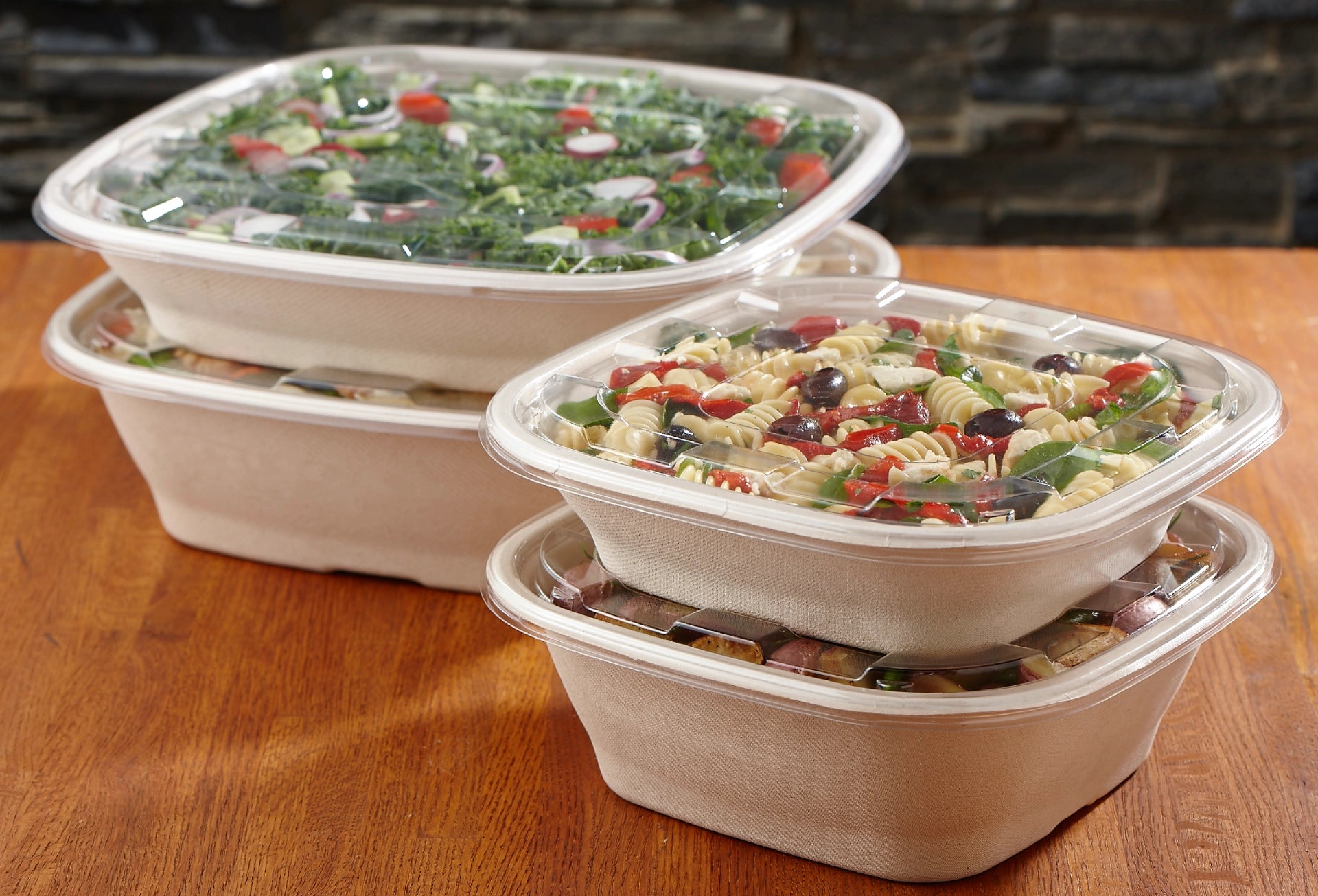 Pulp Catering Bowls & Lids