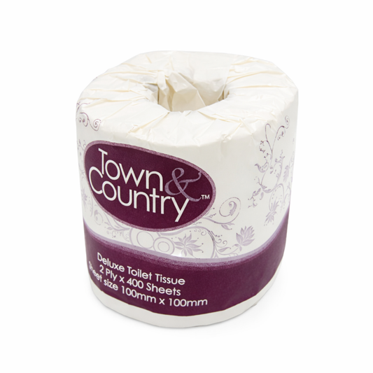 Town & Country 2ply 400 Sheet Toilet Paper