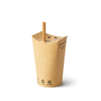 12oz Brown Kraft The Good Cup - 1000/Ctn