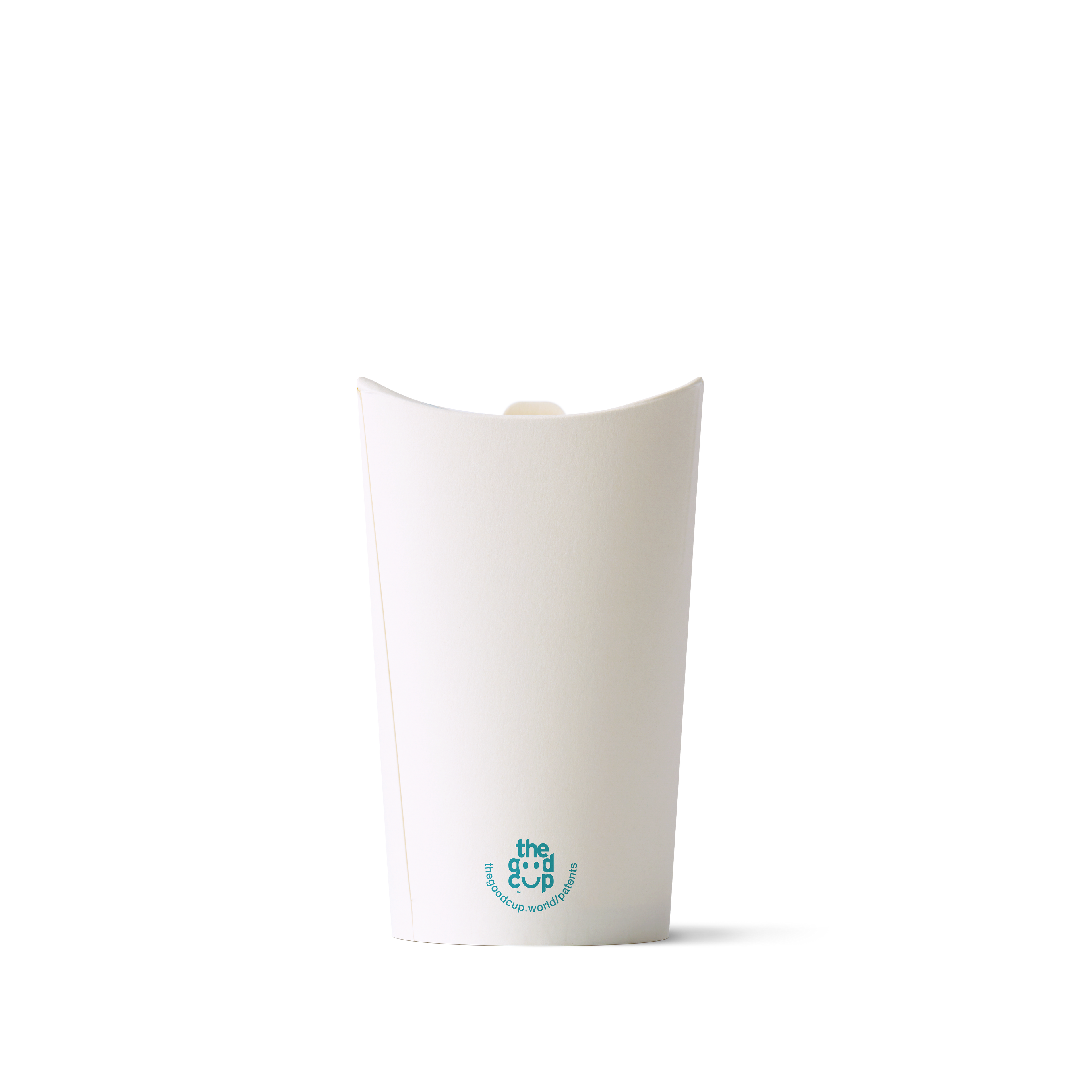 12oz White Kraft The Good Cup - 1000/Ctn