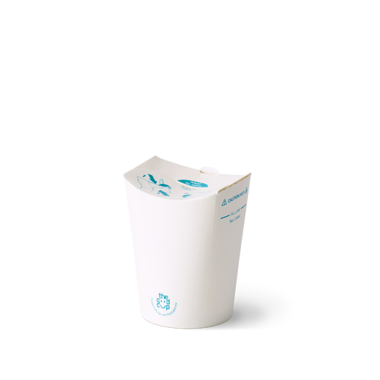 8oz White Kraft The Good Cup - 1000/Ctn