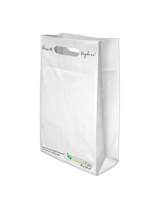 Recyclable white plastic Takeaway Small