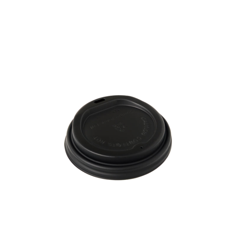 PLA Black Compostable Lid (90mm)