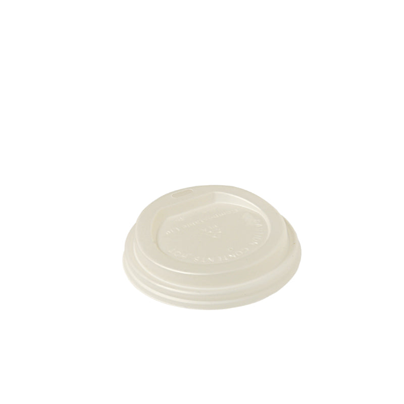 PLA White Compostable Lid (90mm)