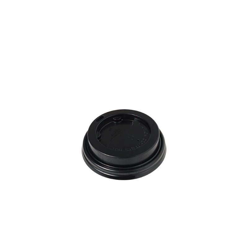 Recylcable 4oz Black Lid Coffee Cup (60mm)