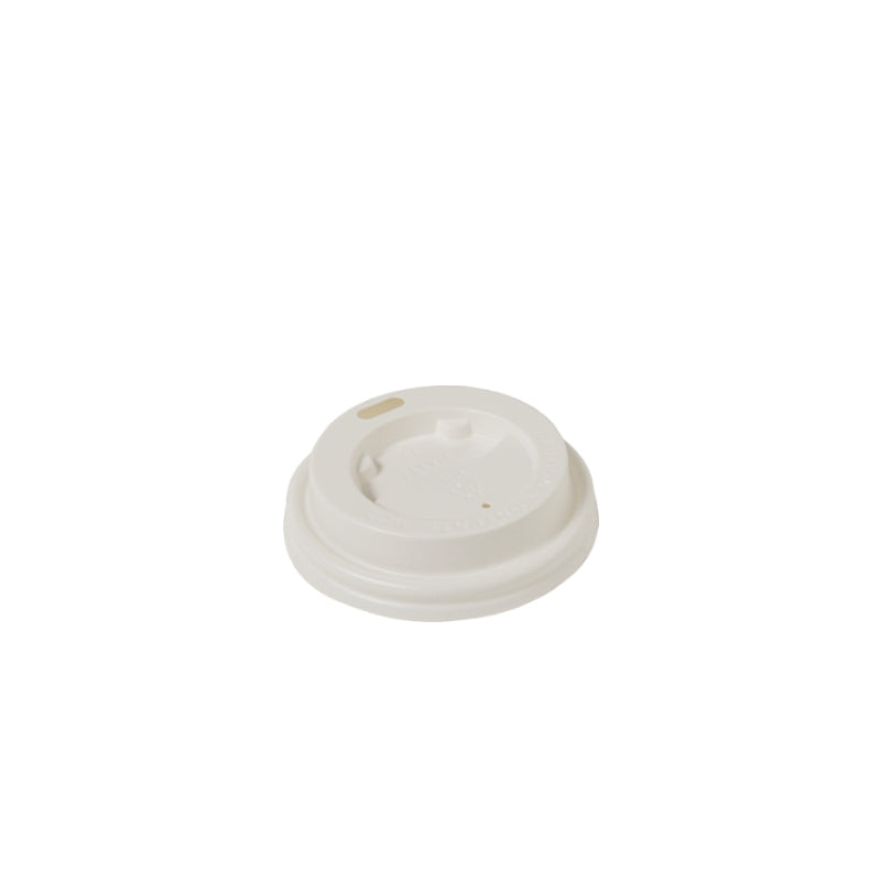Recylcable 4oz White Lid Coffee Cup (60mm)